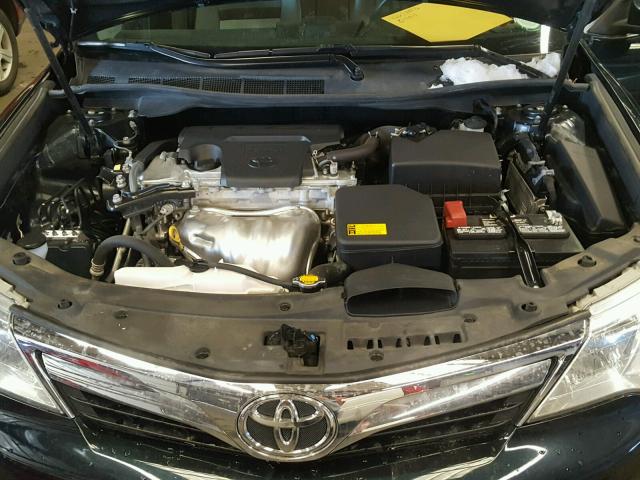 4T4BF1FK7ER429076 - 2014 TOYOTA CAMRY L BLUE photo 7