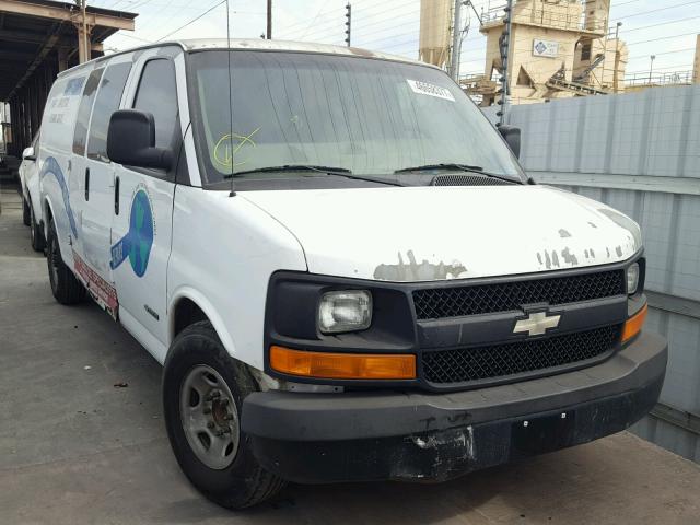 1GCHG39U431152402 - 2003 CHEVROLET EXPRESS G3 WHITE photo 1