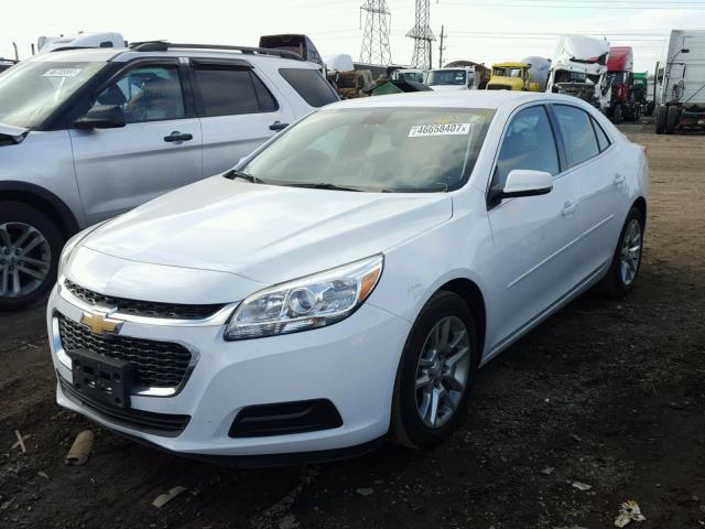 1G11C5SL9FU138677 - 2015 CHEVROLET MALIBU 1LT WHITE photo 2