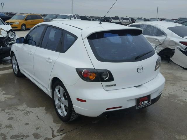 JM1BK343141121676 - 2004 MAZDA 3 WHITE photo 3