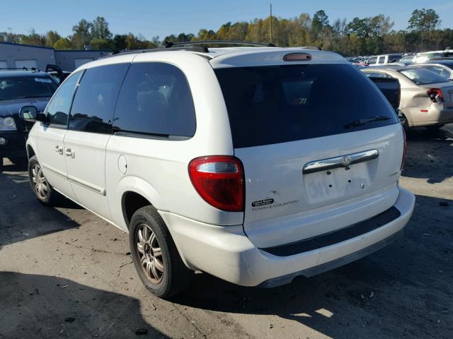 2C4GP54L85R237702 - 2005 CHRYSLER TOWN & COU WHITE photo 3