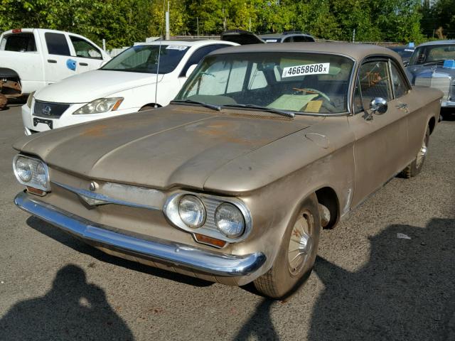 109270148669 - 1961 CHEVROLET CORVAIR GOLD photo 2