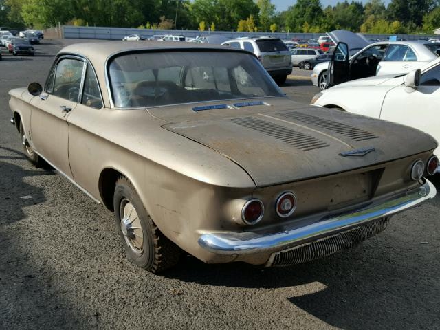 109270148669 - 1961 CHEVROLET CORVAIR GOLD photo 3