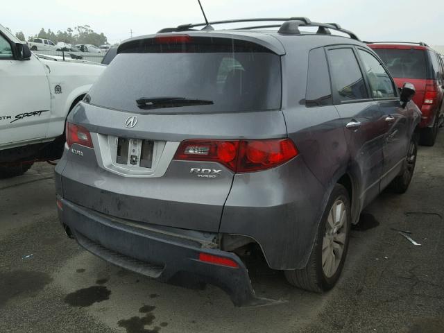 5J8TB2H52AA001375 - 2010 ACURA RDX TECHNO CHARCOAL photo 4