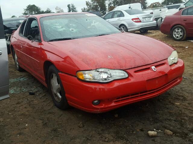 2G1WX12K639183563 - 2003 CHEVROLET MONTE CARL RED photo 1