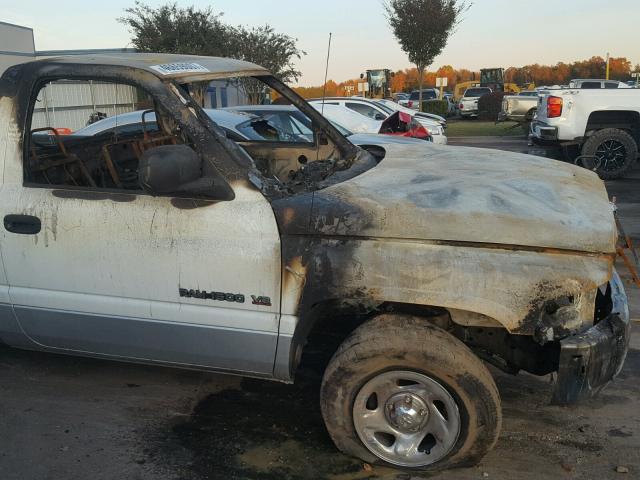 1B7HC16Y01S189929 - 2001 DODGE RAM 1500 WHITE photo 8