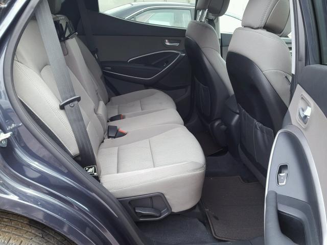 5XYZUDLB8FG262254 - 2015 HYUNDAI SANTA FE S 蓝色 照片 6