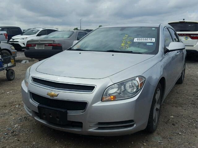 1G1ZC5E17BF333057 - 2011 CHEVROLET MALIBU 1LT 银色 照片 2