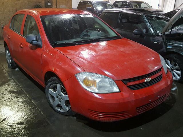 1G1AK55F967645909 - 2006 CHEVROLET COBALT LS RED photo 1