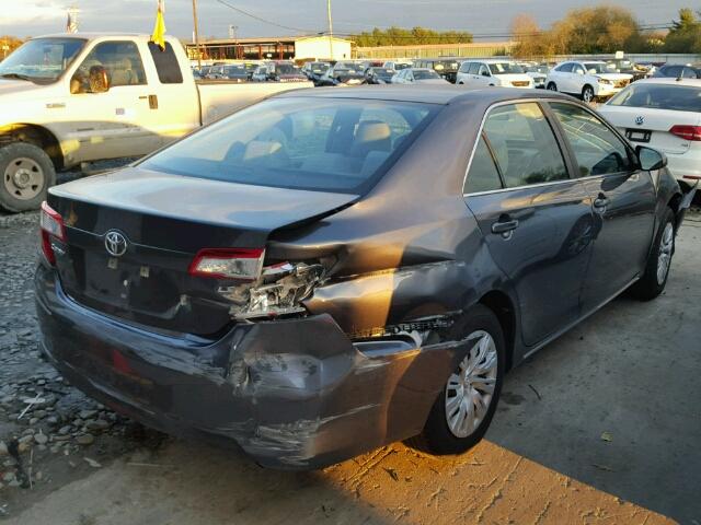 4T4BF1FK7DR279419 - 2013 TOYOTA CAMRY L შავი ფოტო 4