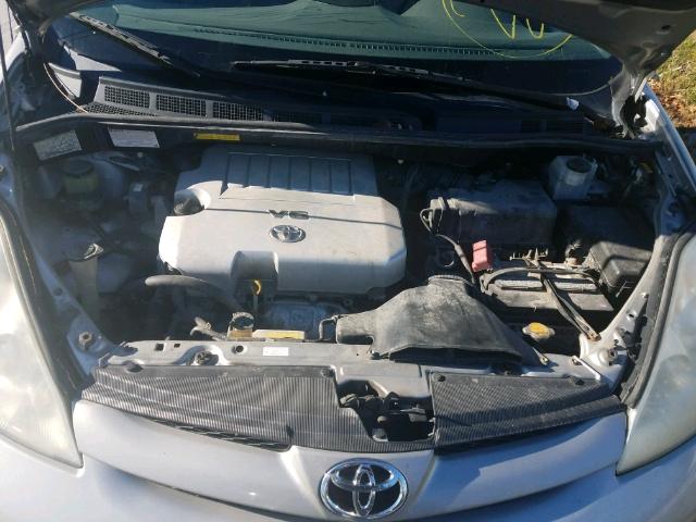 5TDZK23C17S085621 - 2007 TOYOTA SIENNA CE TAN photo 7