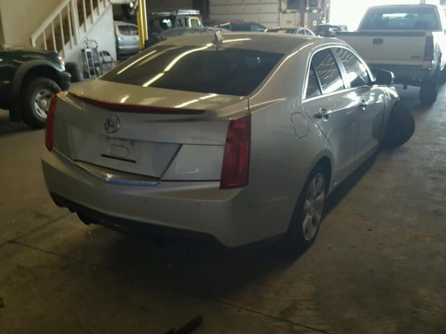 1G6AJ5SXXD0129817 - 2013 CADILLAC ATS PERFOR SILVER photo 4