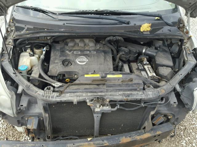 5N1BV28U14N344678 - 2004 NISSAN QUEST S SILVER photo 7