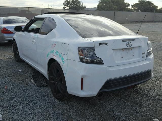 JTKJF5C77E3071753 - 2014 TOYOTA SCION TC WHITE photo 3