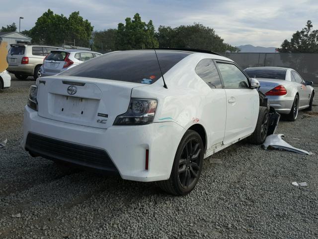 JTKJF5C77E3071753 - 2014 TOYOTA SCION TC 白色 照片 4