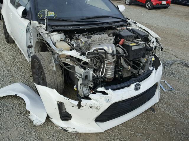 JTKJF5C77E3071753 - 2014 TOYOTA SCION TC WHITE photo 9