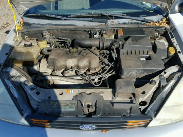 1FAFP33P22W266979 - 2002 FORD FOCUS LX GRAY photo 7