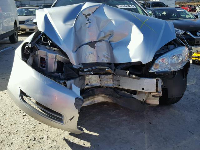 2G1WT57N091195768 - 2009 CHEVROLET IMPALA 1LT SILVER photo 9