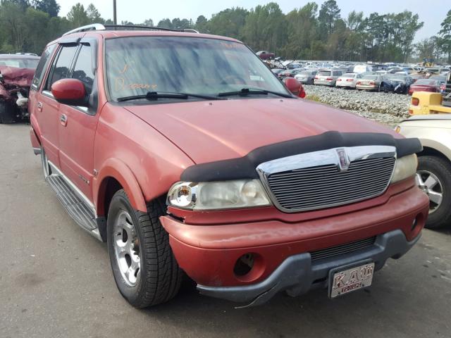 5LMRU27A1YLJ04117 - 2000 LINCOLN NAVIGATOR 勃艮第红 照片 1