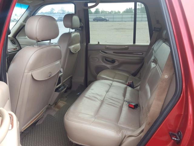 5LMRU27A1YLJ04117 - 2000 LINCOLN NAVIGATOR 勃艮第红 照片 6
