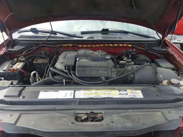 5LMRU27A1YLJ04117 - 2000 LINCOLN NAVIGATOR 勃艮第红 照片 7