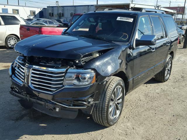 5LMJJ2JT4HEL03375 - 2017 LINCOLN NAVIGATOR BLACK photo 2