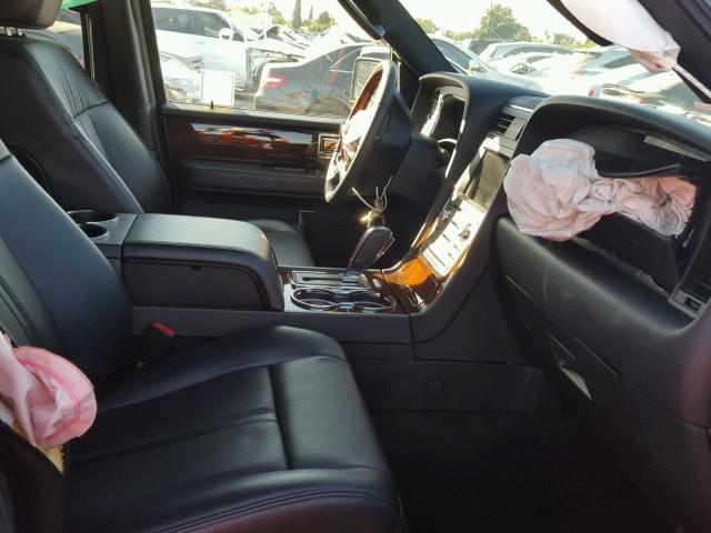 5LMJJ2JT4HEL03375 - 2017 LINCOLN NAVIGATOR BLACK photo 5