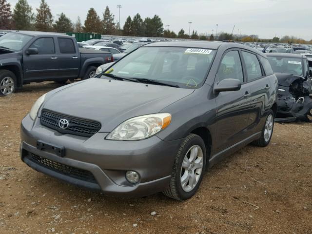 2T1KR32E66C564386 - 2006 TOYOTA COROLLA MA GRAY photo 2