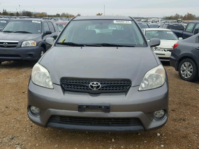 2T1KR32E66C564386 - 2006 TOYOTA COROLLA MA GRAY photo 9