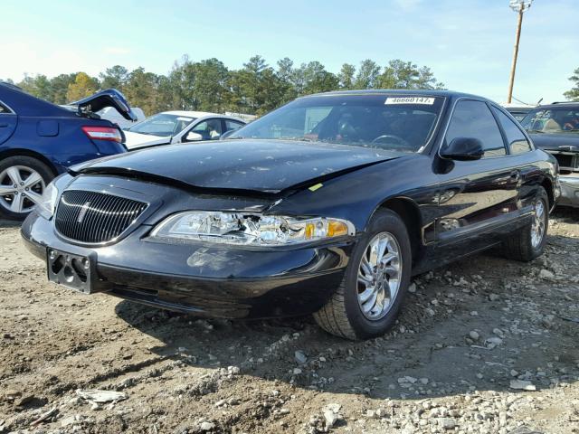 1LNFM92V4WY641069 - 1998 LINCOLN MARK VIII BLACK photo 2