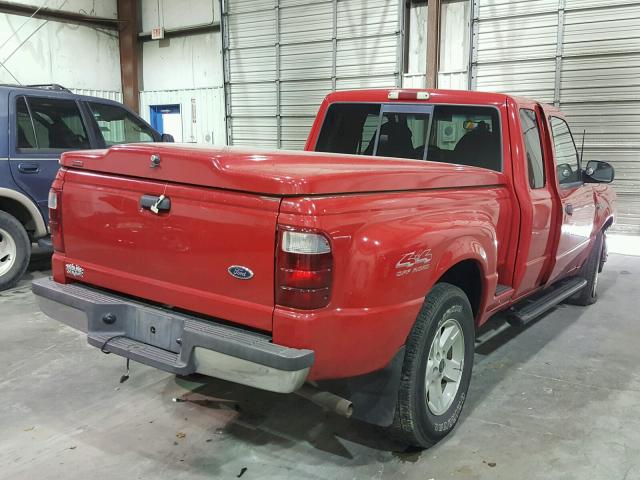 1FTZR45E62PA99068 - 2002 FORD RANGER SUP RED photo 4