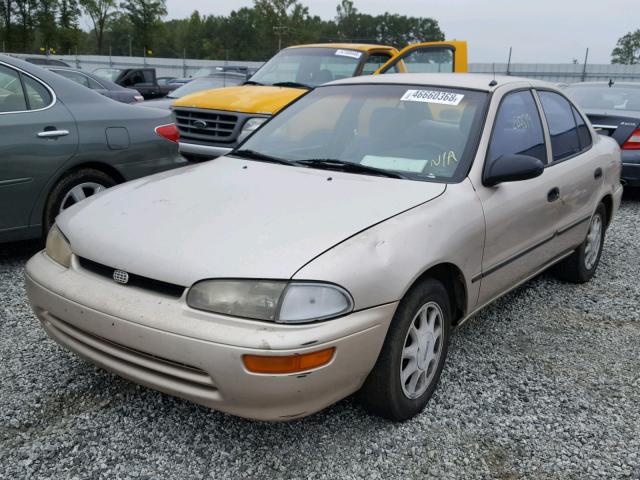 1Y1SK5364RZ107217 - 1994 GEO PRIZM BASE GOLD photo 2