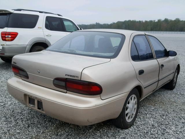 1Y1SK5364RZ107217 - 1994 GEO PRIZM BASE GOLD photo 4