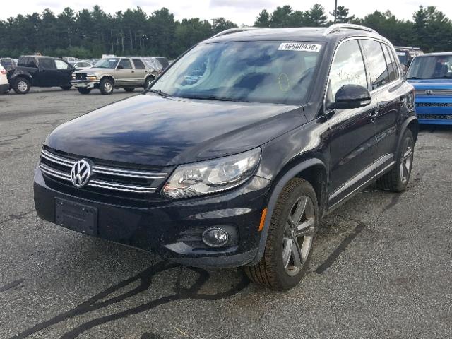WVGUV7AX2HK013433 - 2017 VOLKSWAGEN TIGUAN SPO 黑色 照片 2