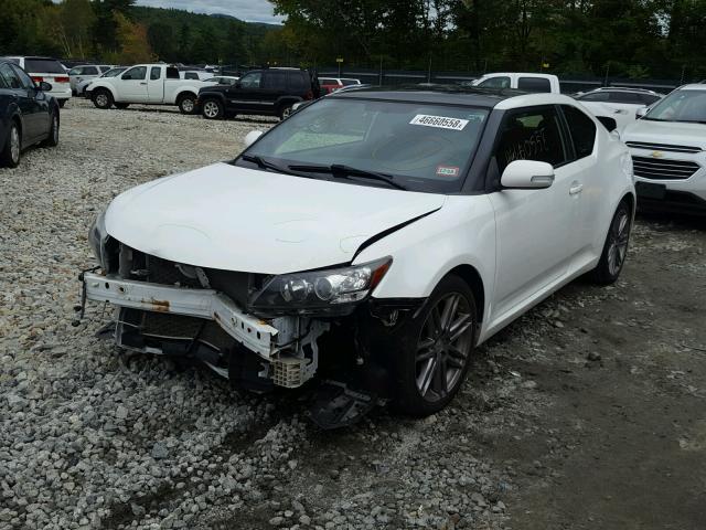 JTKJF5C75D3059633 - 2013 TOYOTA SCION TC 白色 照片 2