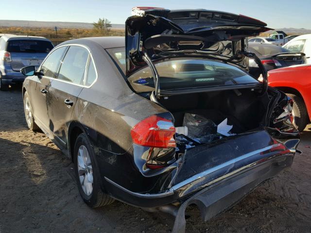 1VWAS7A37GC023832 - 2016 VOLKSWAGEN PASSAT S أسود صورة 3