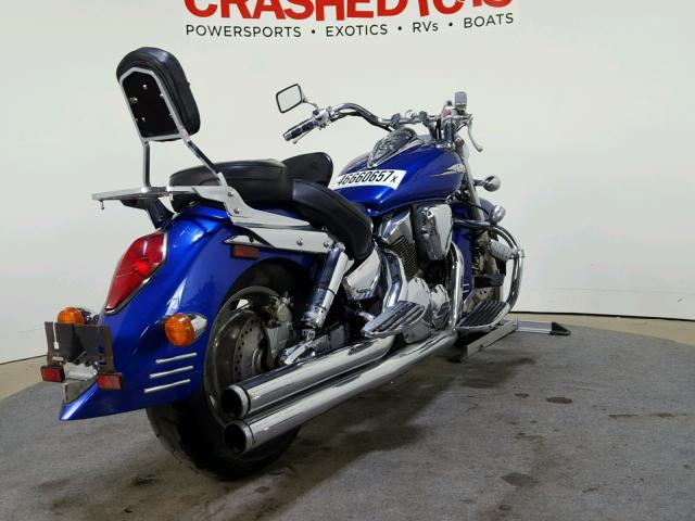 1HFSC52696A306640 - 2006 HONDA VTX1300 R BLUE photo 8