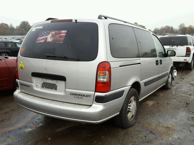 1GNDX03E64D223587 - 2004 CHEVROLET VENTURE SILVER photo 4