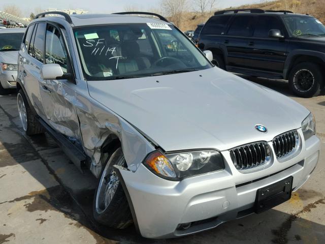 WBXPA93436WG89137 - 2006 BMW X3 3.0I SILVER photo 1