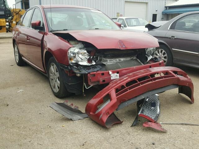 1FAHP241X7G160505 - 2007 FORD FIVE HUNDR RED photo 1