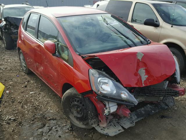 JHMGE8H32DC023831 - 2013 HONDA FIT RED photo 1