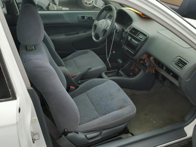 1HGEJ8248YL041103 - 2000 HONDA CIVIC EX თეთრი ფოტო 5