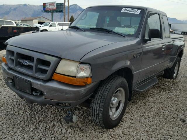 1FTZR15U3WPA42323 - 1998 FORD RANGER SUP GRAY photo 2