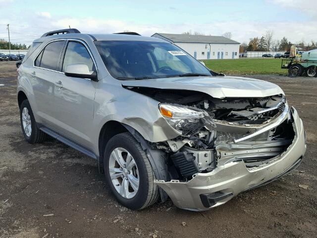 2GNALBEKXF6310245 - 2015 CHEVROLET EQUINOX LT BEIGE photo 1