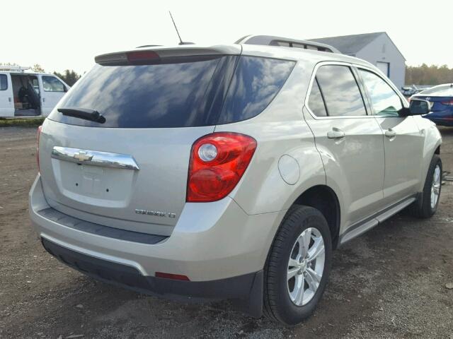 2GNALBEKXF6310245 - 2015 CHEVROLET EQUINOX LT BEIGE photo 4