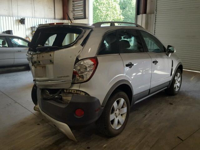 3GNAL2EK6CS532178 - 2012 CHEVROLET CAPTIVA SP SILVER photo 4