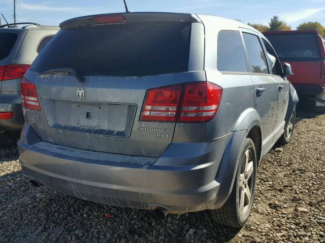 3D4GH57VX9T598039 - 2009 DODGE JOURNEY SX GRAY photo 4