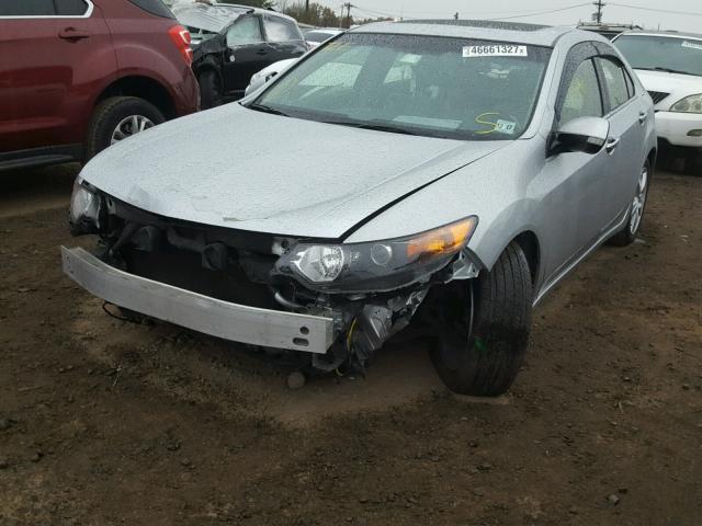 JH4CU2F46CC026417 - 2012 ACURA TSX SILVER photo 2