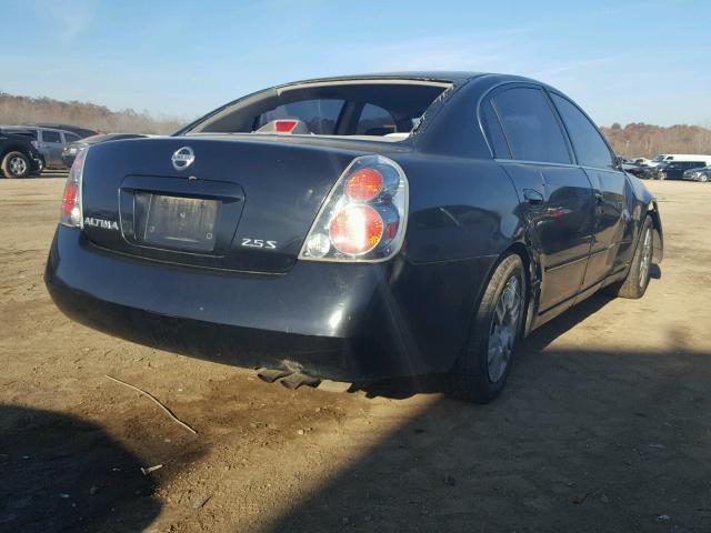 1N4AL11D85C302943 - 2005 NISSAN ALTIMA S BLACK photo 4