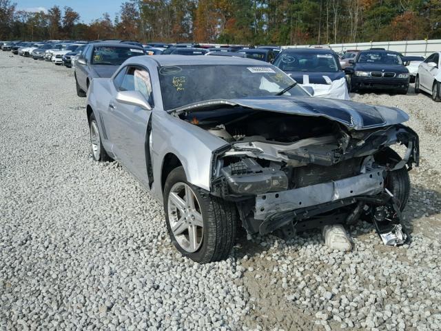 2G1FB1EV8A9170329 - 2010 CHEVROLET CAMARO LT SILVER photo 1